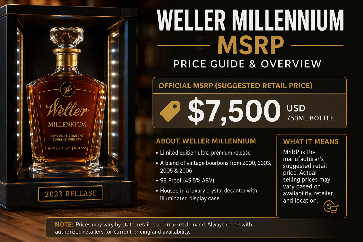 Weller Millennium MSRP: Price, Value & What to Know